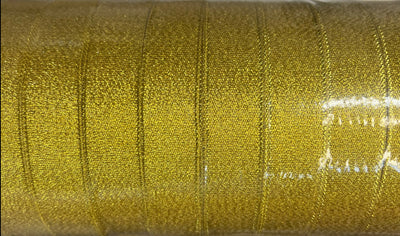 Glitter ribbon - Gold