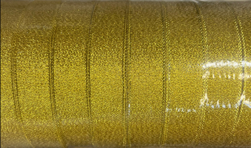 Glitter ribbon - Gold