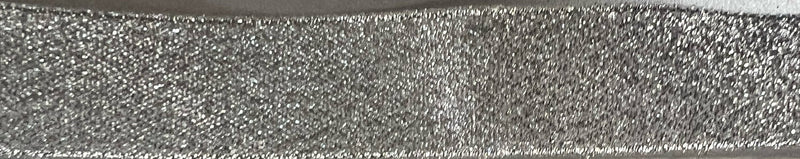 Glitter ribbon - Silver