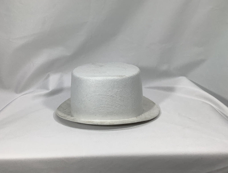 Colorful Top Hats - White