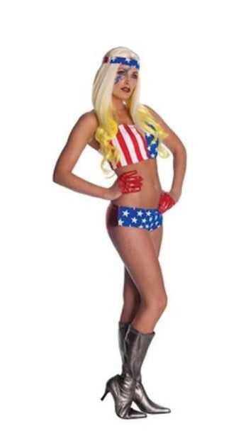 Lady Gaga American Flag costume from the Telephone music video