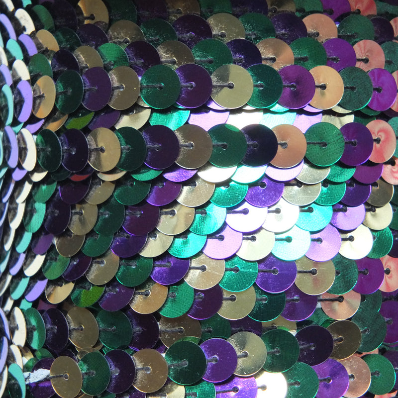 Sequin Screen Sequin Trim with Heat Activated Backing