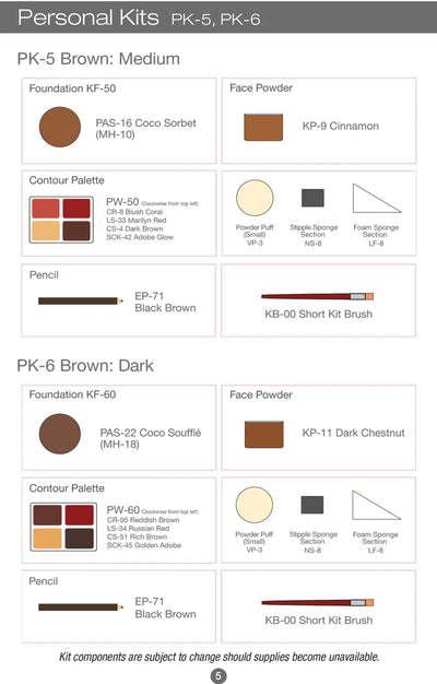 Ben Nye Creme Personal Makeup Kit