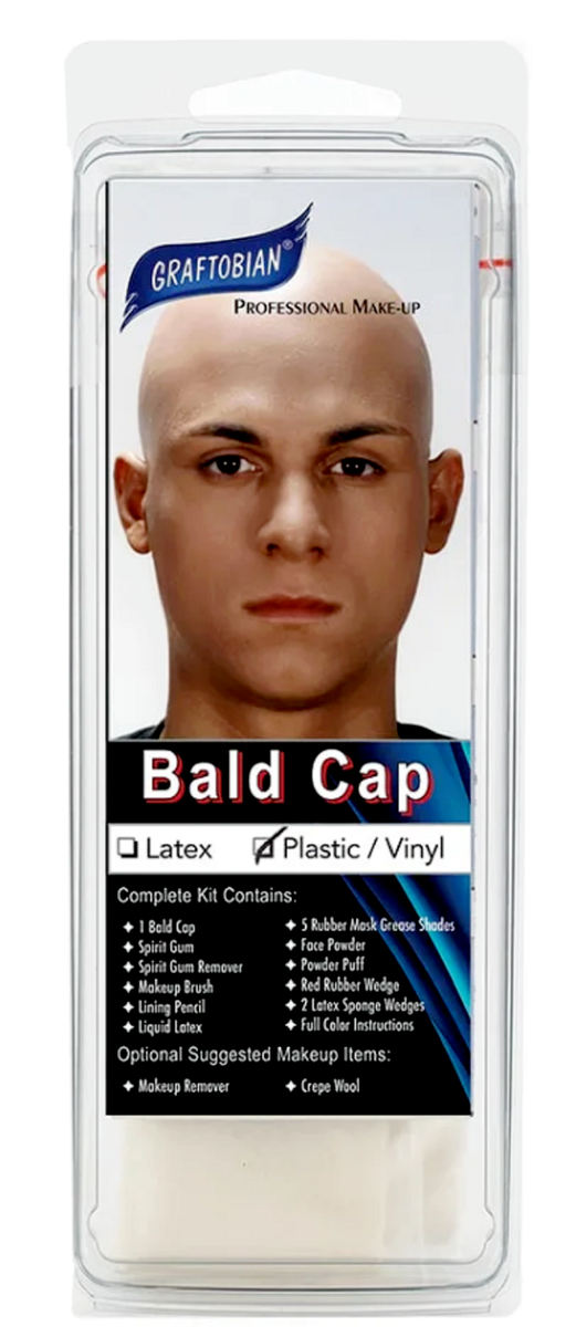 Graftobian Plastic / Vinyl Bald Cap