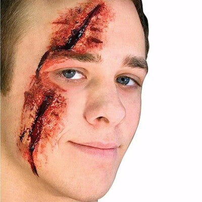Slashed Eye Latex Prosthetic