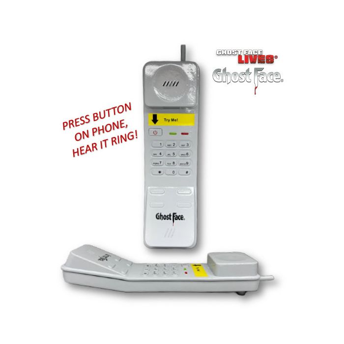 Ghost Face Phone W/Sound