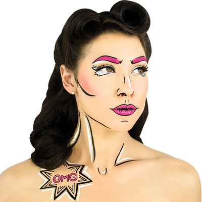 Pop Rock Stencil Makeup Kit