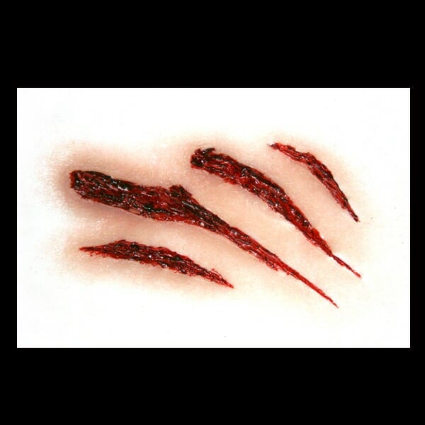 Hollywood Film Quality FX Transfers 3D Wounds- Slashed