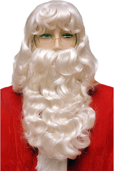 Super Deulxe - Santa Wig and Beard