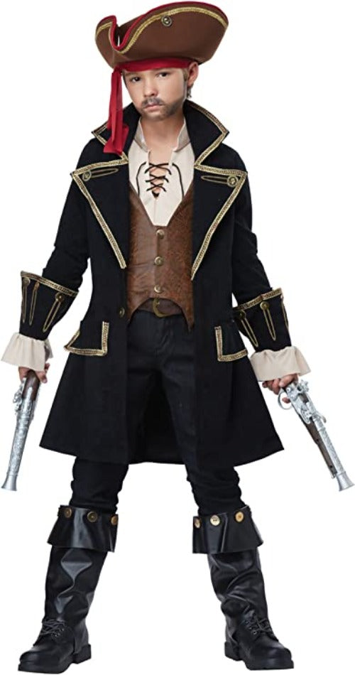 Deluxe Pirate Captain - Child Costume