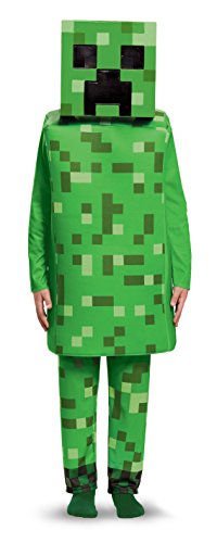 Child's Minecraft Creeper Deluxe Costume