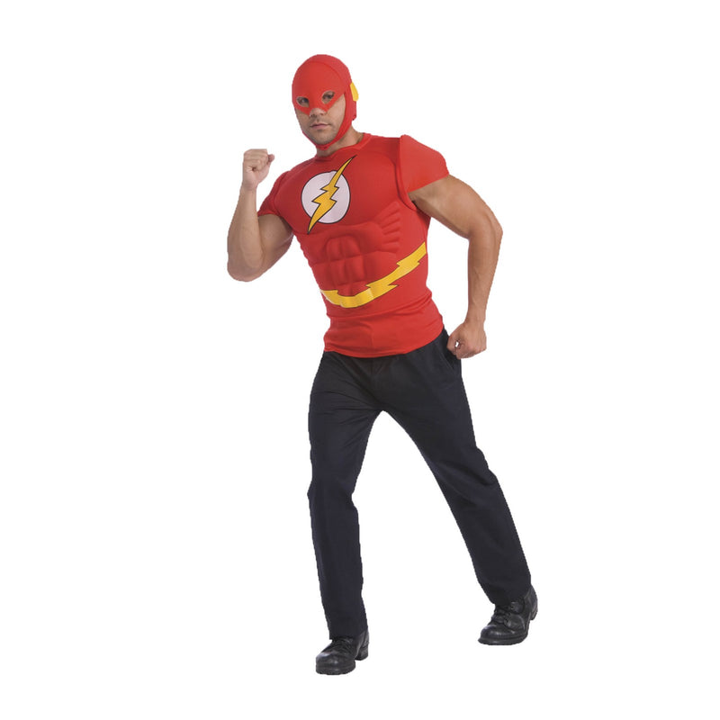 The Flash - Mask and Muscle Shirt