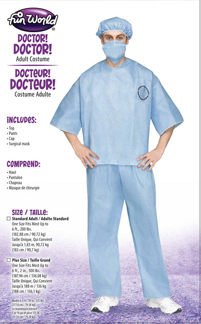 Doctor Doctor! Adult Costume