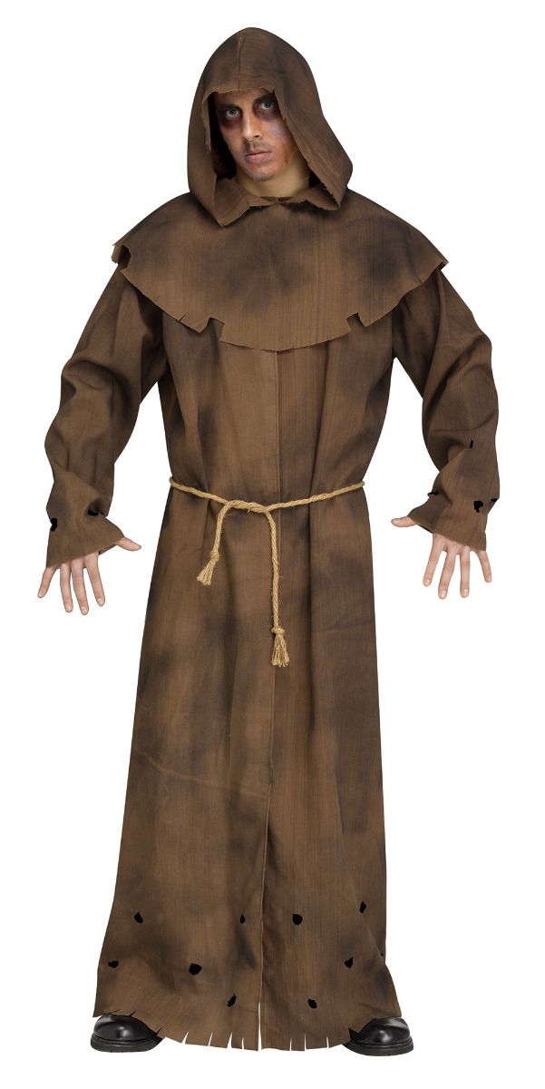 Pain Ripped Robe Tattered Robe - Brown