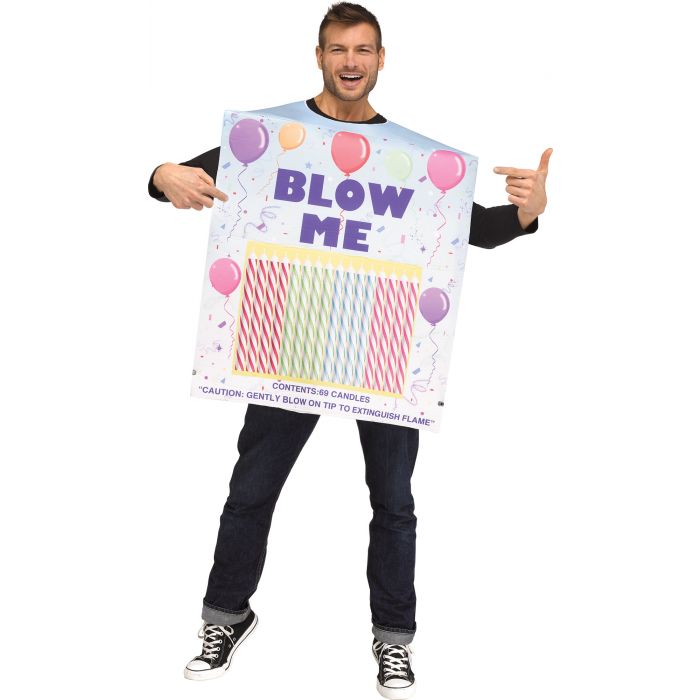 Blow Me Candles Costume