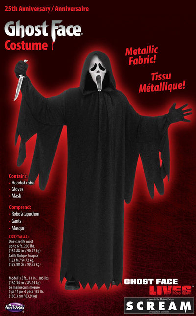35th Anniversary Scream Metallic - Adult Costume