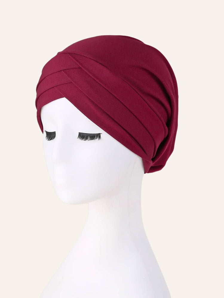 Turban Style Cap - Scarlet 