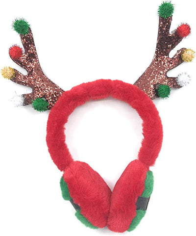Christmas Reindeer Earmuffs