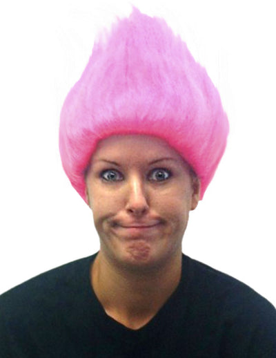 Troll Wig-Light Pink
