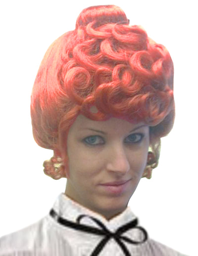 Gibson Girl Wig-Jungle Red