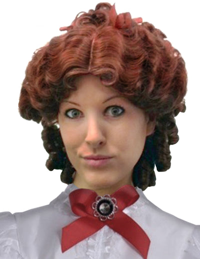 Gone With The... Wig! It's time to get antebellum up in this house with the Scarlett Wig. Still don't want this item? Well, frankly my dear, I don't give a damn. tight curls  southern belle  scarlett wig  scarlet wig  ringlet  ramune  lorin  Long Wigs  Lacey Wigs and Facial Hair  lacey wig  kentucky derby  curly
