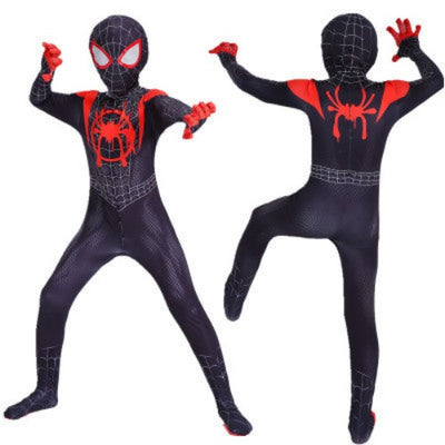 child dark arachnid hero costume