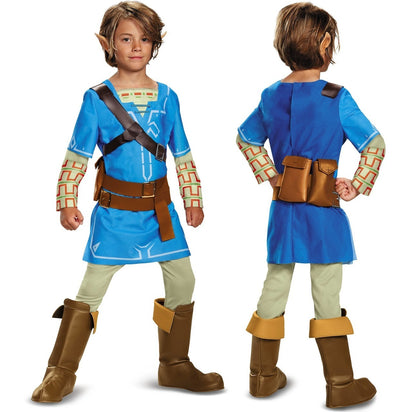 The Legend of Zelda Breath of the Wild: Link Deluxe Child Costume