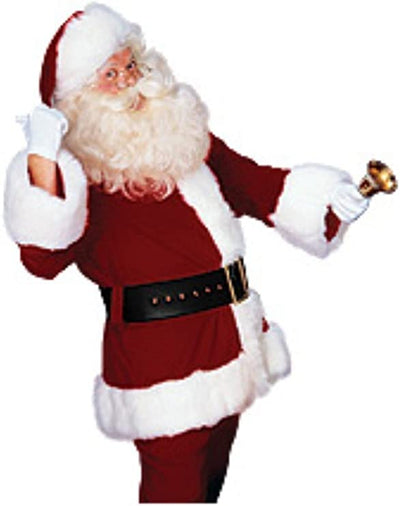 Deluxe Velveteen Santa Costume