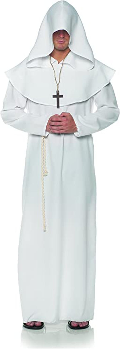 Monk Robe - White - Adult Costume