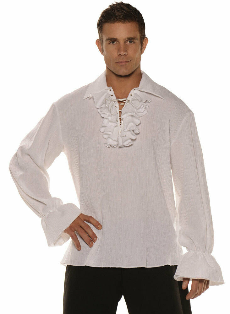 Pirate Shirt - White Gauze - Adult Shirt