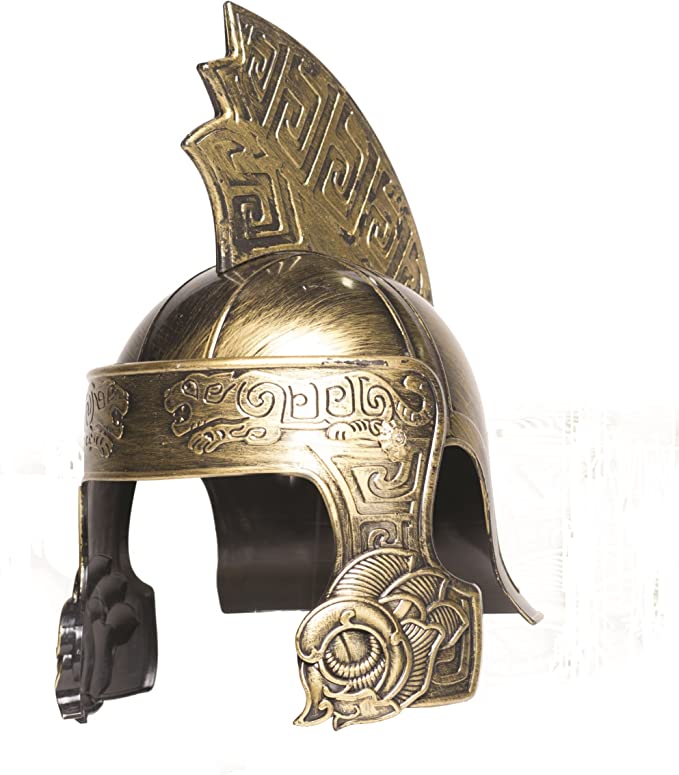 Gladiator Tiger Helmet - Silver