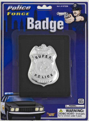 Police Force Badge with Wallet