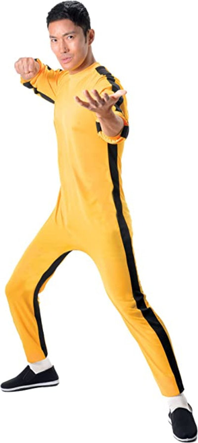 Bruce Lee Yellow - Mens Jumpsuit
