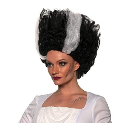 Bride Wig - Black and white