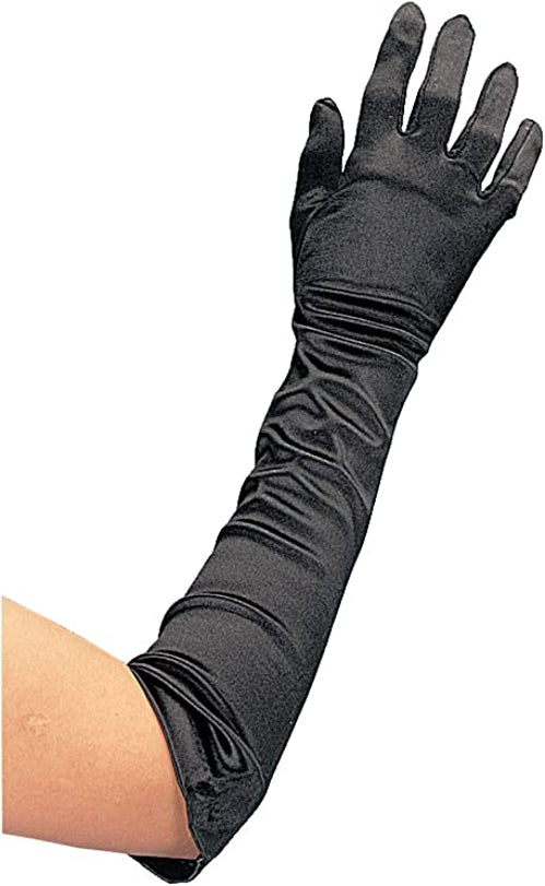 Full Length Black Gloves