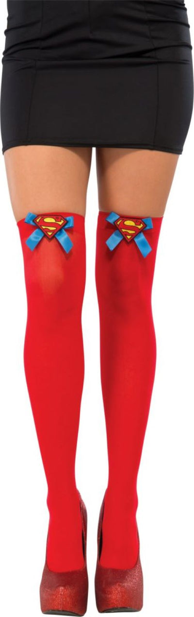 Superman thigh high tights 
