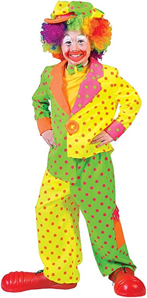 Clown Fluo Boy - Kids Costume - Chicago Costume Company