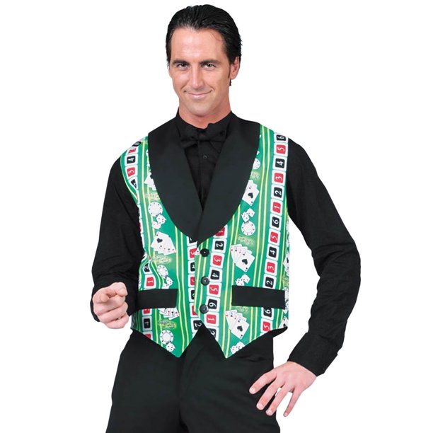 Funny Fashion - Poker Vest - Chicago Costume Company