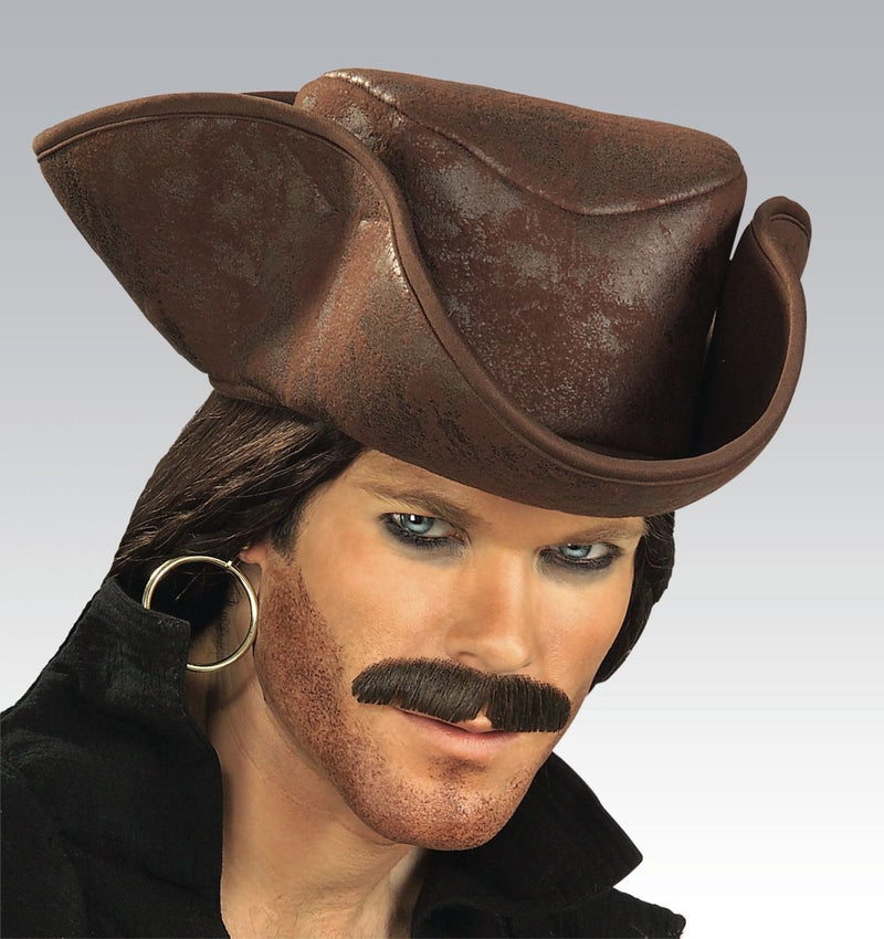 Brown Caribbean Pirate Hat