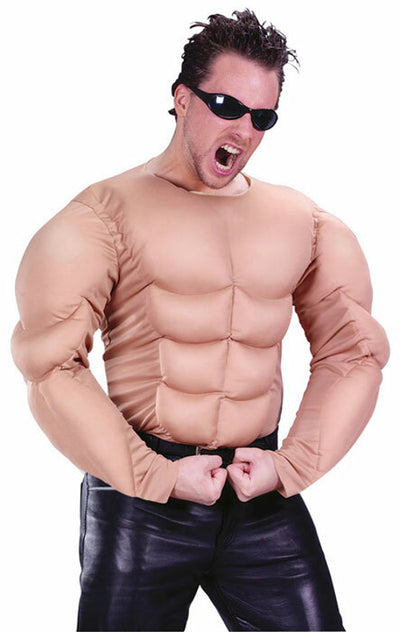Muscle Chest Shirt Adult Costume