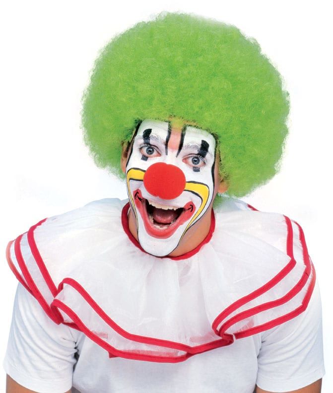 Deluxe Clown Wig - Green