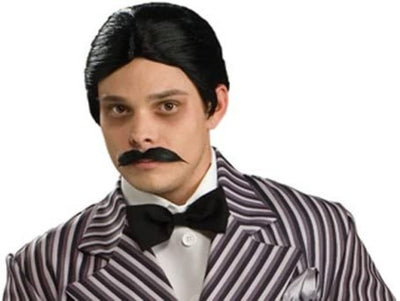 Gomez Addams - Adult Wig and Moustache