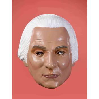 Plastic George Washington Mask