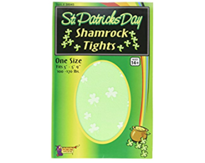 St. Patrick's Day Shamrock Tights