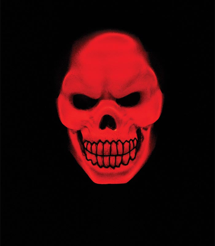 FrightLight Skull Mask