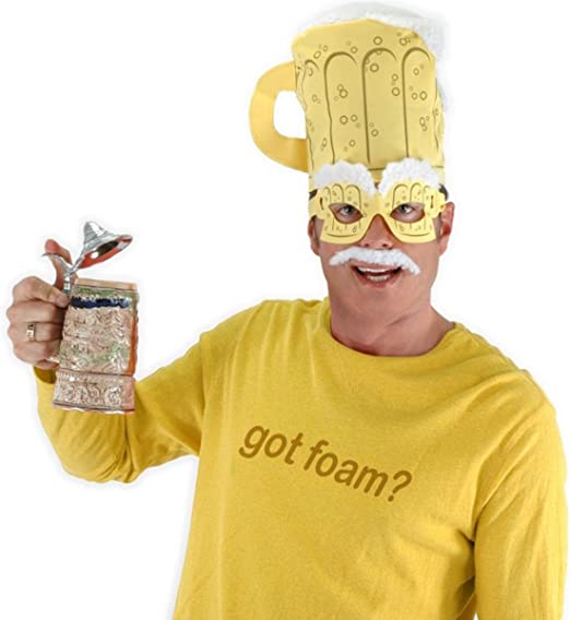 The Official Beer man Costume Kit