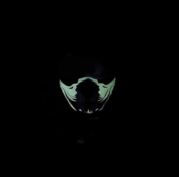 Dog - Glow in the Dark - Adult Face Mask