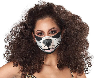Dog - Glow in the Dark - Adult Face Mask