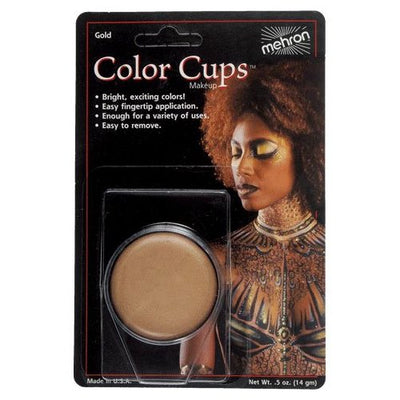 Mehron Color Cups body makeup - gold