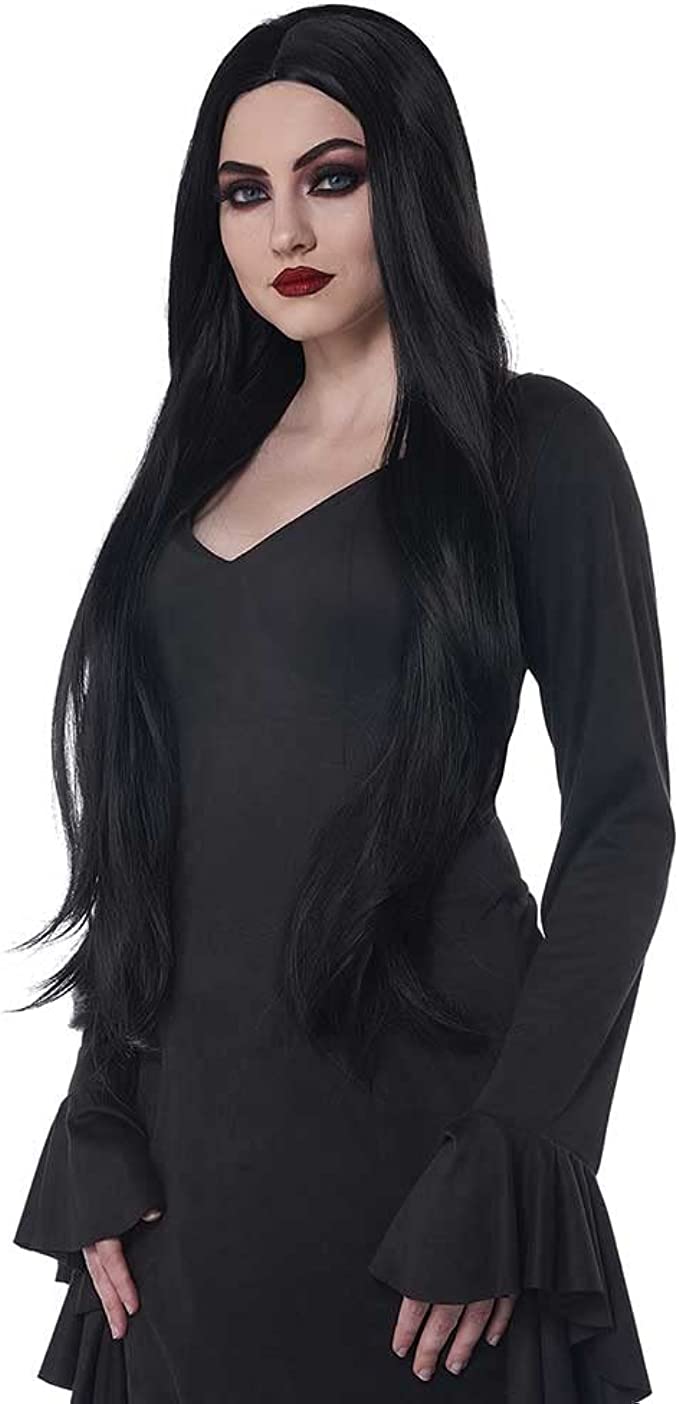Extra Long Cosplay Wig - 40in - Black